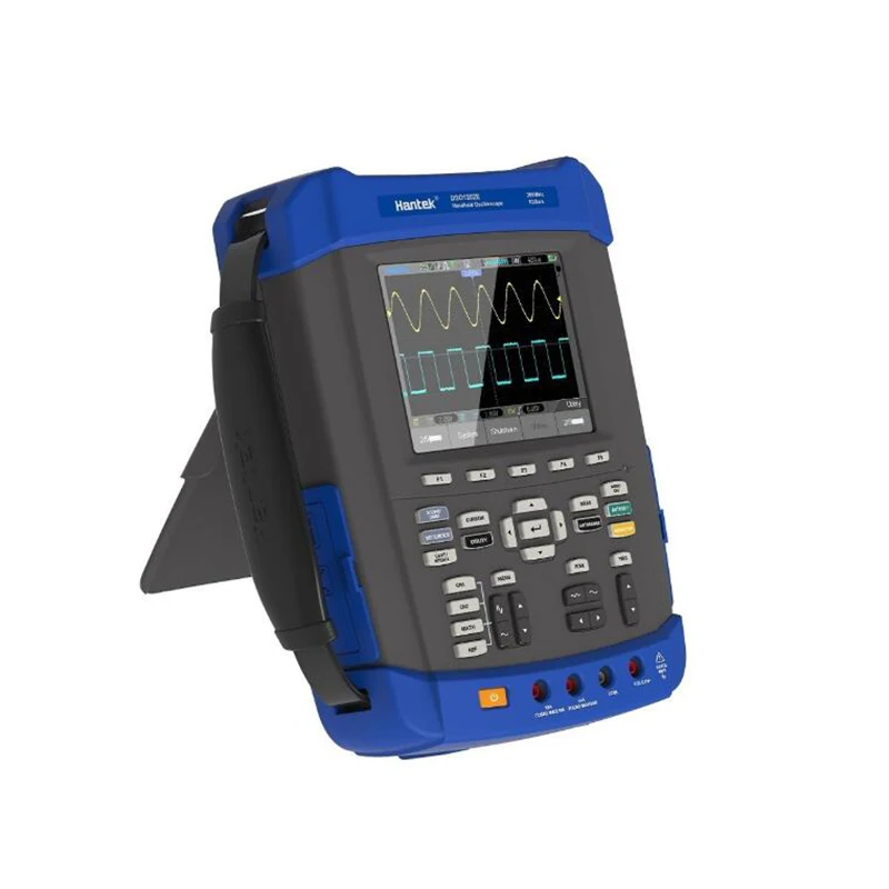 Hantek DSO1102E цифровой портативный Osciloscopio 100 МГц анализатор спектра с 6000 отсчетов