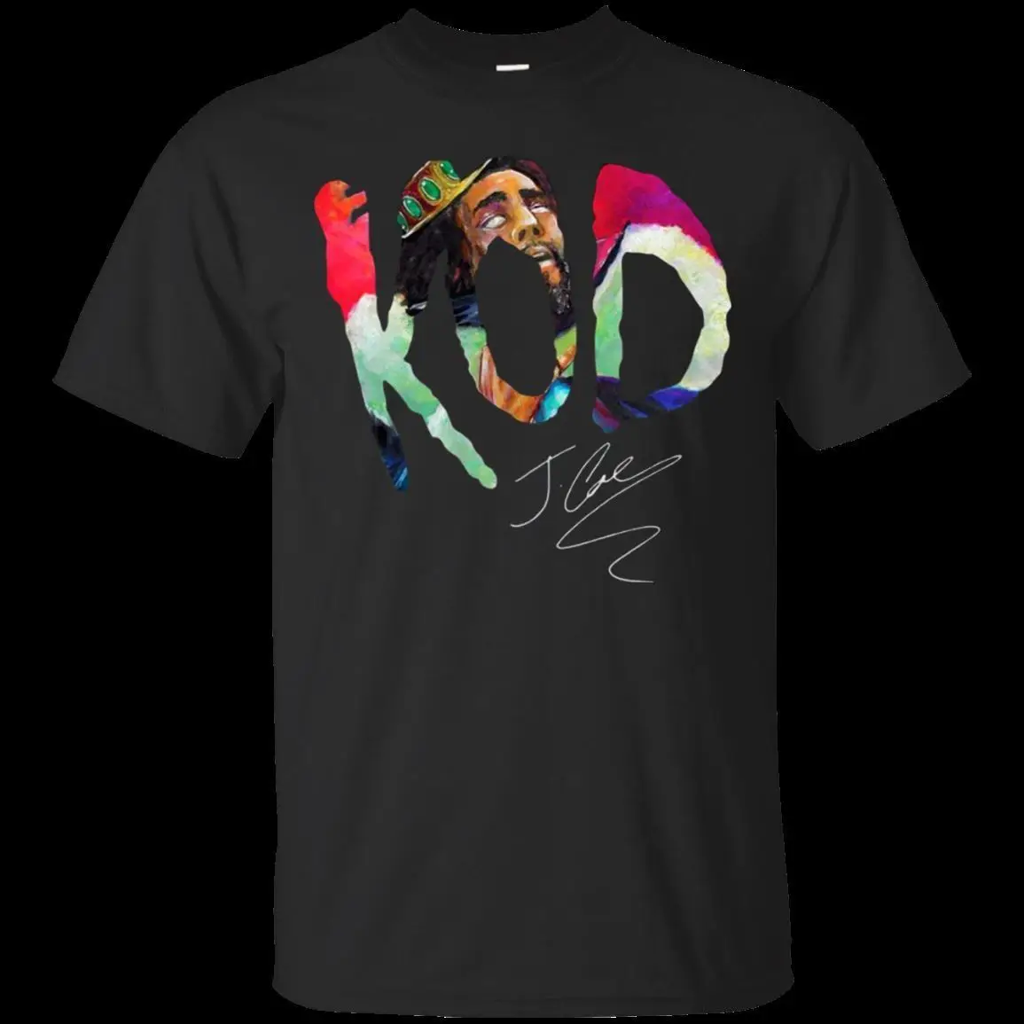 J. COLE KOD футболка Dreamville хип-хоп рэп музыка Young Thug Tour 2018 крутая Повседневная для