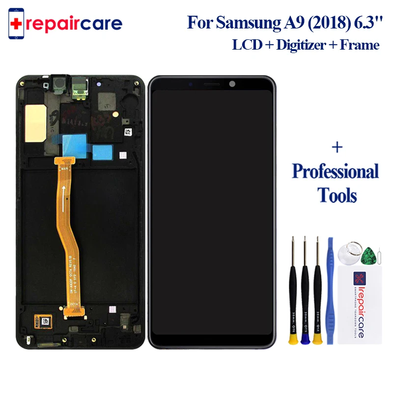 Для samsung Galaxy A9 2018 A9s Star Pro SM A920F/DS ЖК дисплей Дисплей Сенсорный экран дигитайзер для