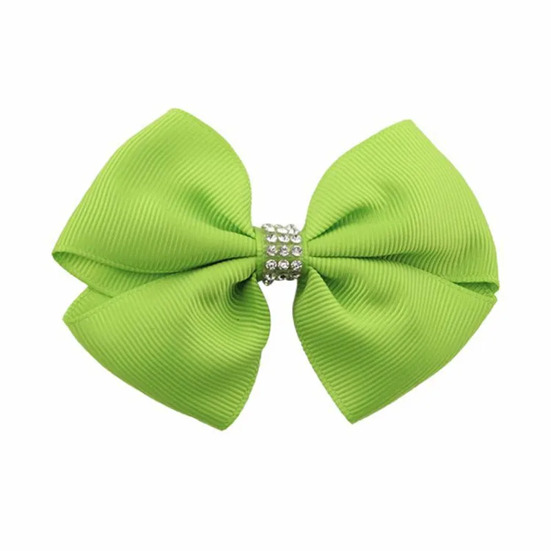 3.6 Inch Fashion Glitter Bow Hair Clips Girl Kids Children Boutique Hairbow Hairpins Baby Headwear Cute Accessories | Детская одежда и