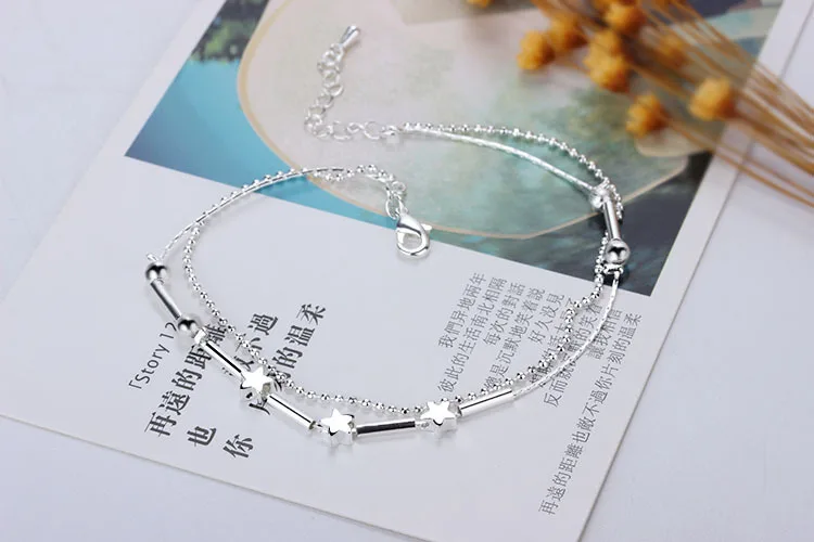 Модные ювелирные изделия женские браслеты с цепочкой на лодыжке из