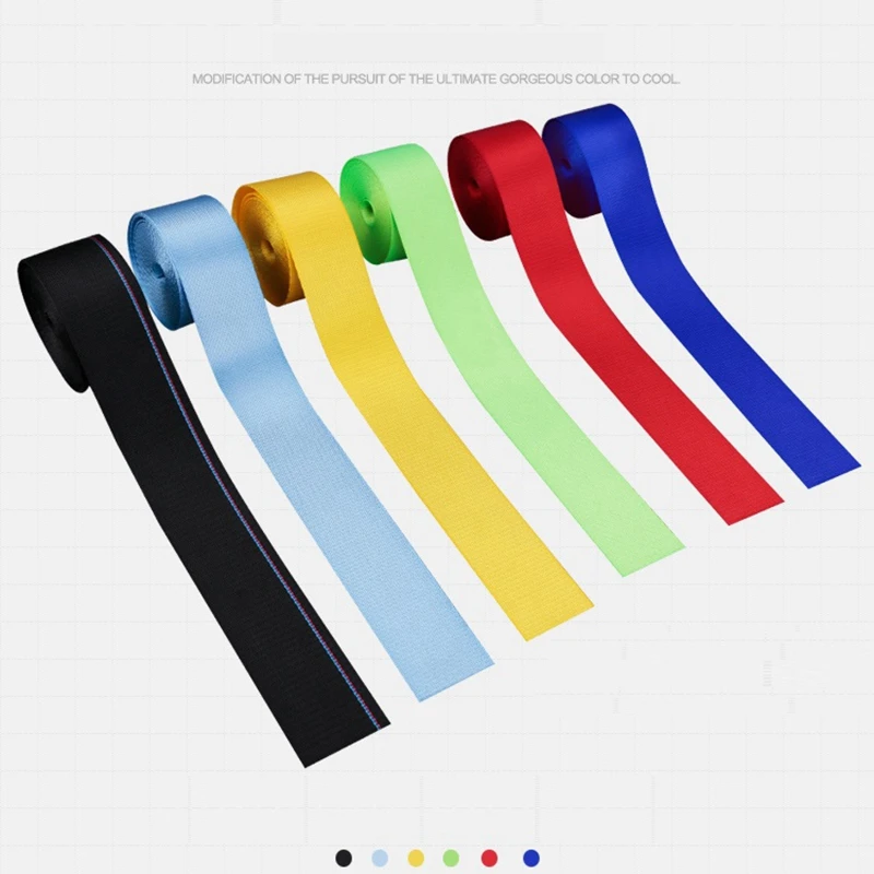 4 метра оптовая продажа автомобильный ремень безопасности для гонок пряжка ремня