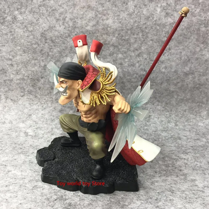 Anime ONE PIECE White Beard Edward Newgate Statue Four Emperors PVC Action Figure Collectible Model Toy BOX V91 | Игрушки и хобби