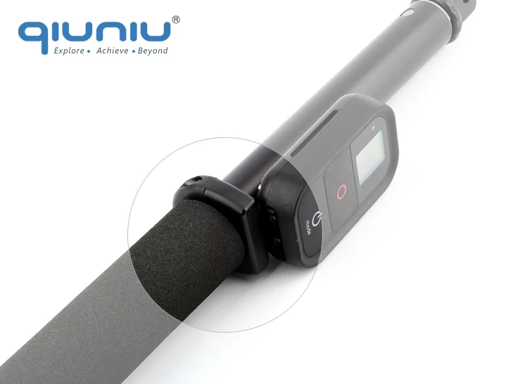 QIUNIU для GoPro аксессуары большой WiFi умный пульт дистанционного управления замок Держатель Кольцо адаптер для камеры GoPro монопод Полюс