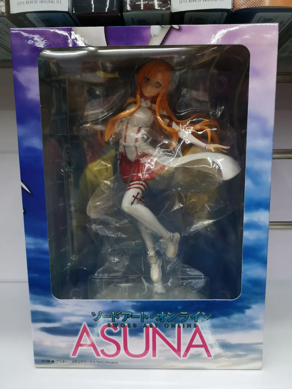 Аниме Sword Art Online САО Юки Асуна ПВХ фигурка Коллекция Модель игрушки куклы Brinquedos 23 см