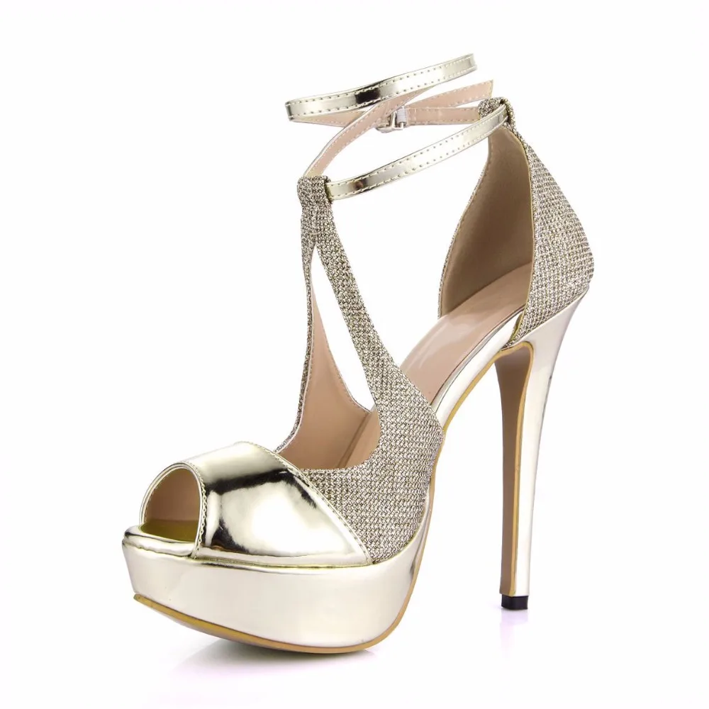 Женские туфли лодочки на платформе с открытым носком высоком каблуке свадебные