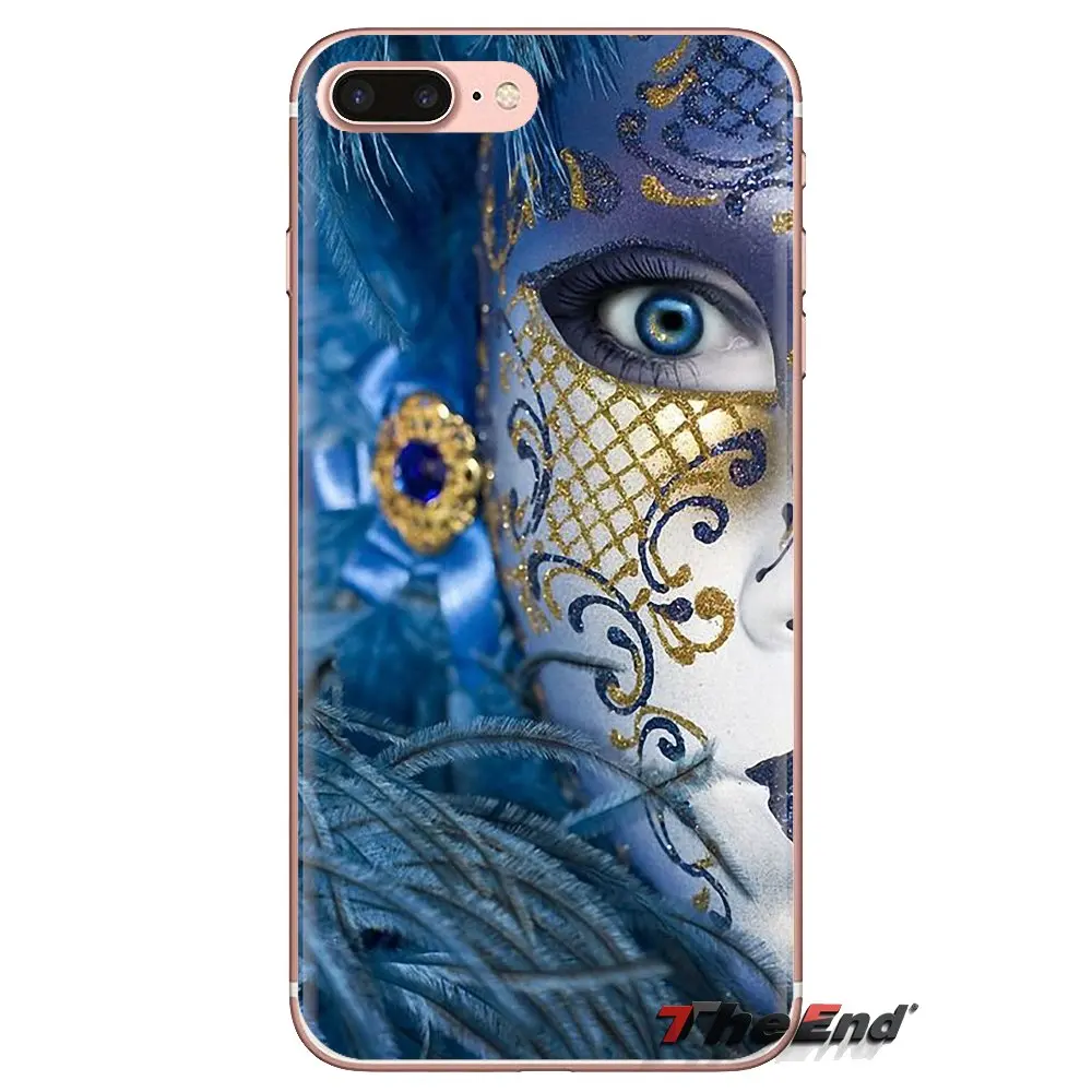 Для Samsung Galaxy S3 S4 S5 Mini S6 S7 Edge S8 S9 S10 Plus Note 3 4 5 8 9 потрясающая маска Венеция карнавал