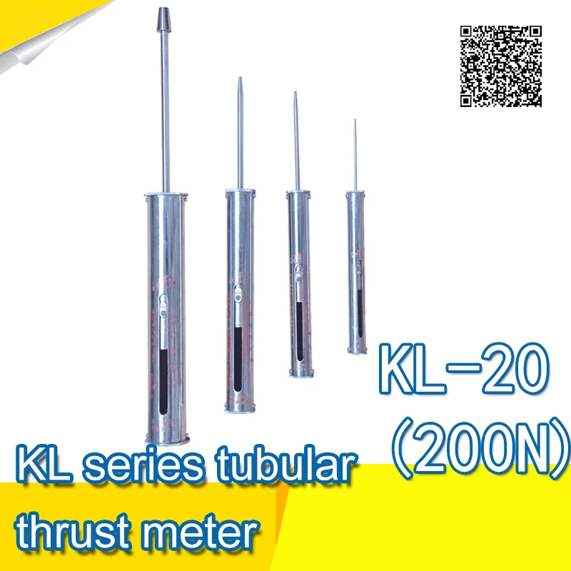 

Good quality KL serice cylindric thrust meter KL-20 (200N) thrust meter gauge