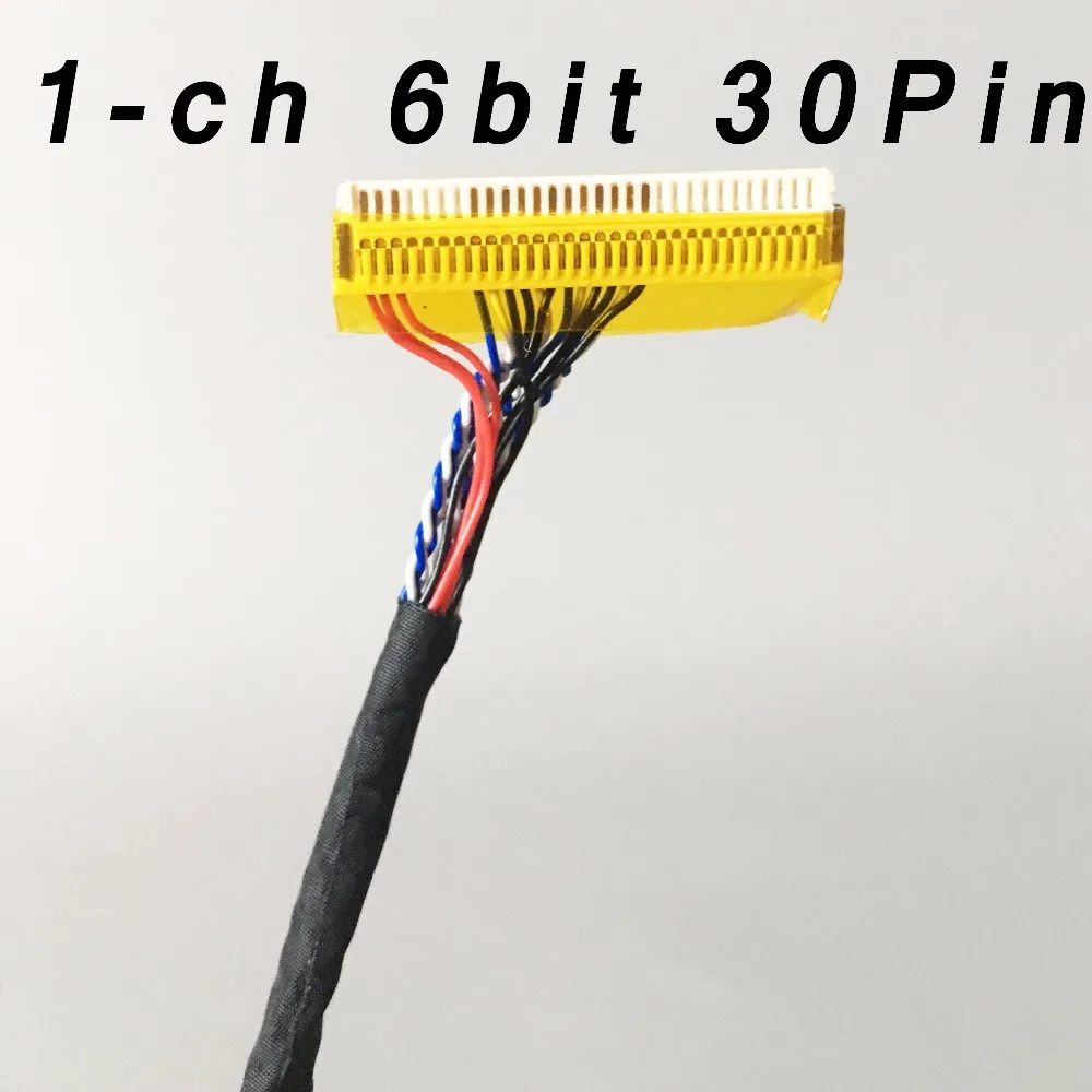 1 канальный 6 битный 30 контактный универсальный кабель драйвера экрана LVDS|lvds