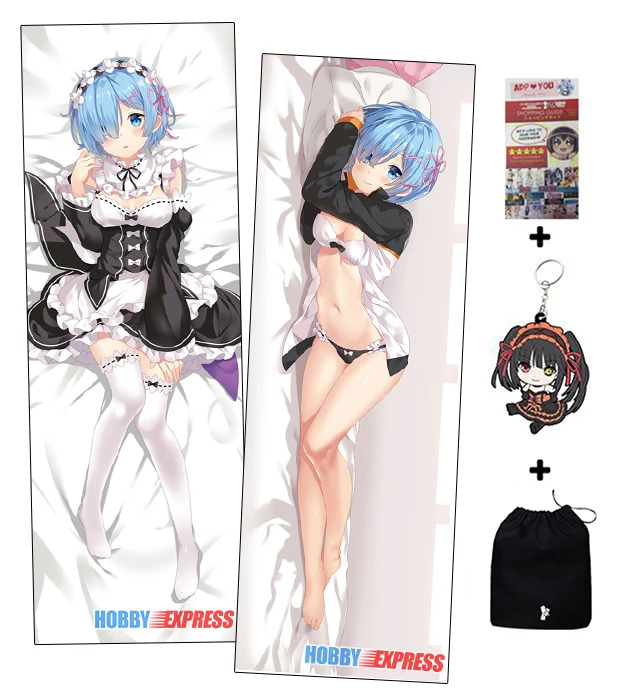 Наволочка для обнимания Rem Re Zero ADP79088 японская хобби экспресс|body pillow cover|hobby