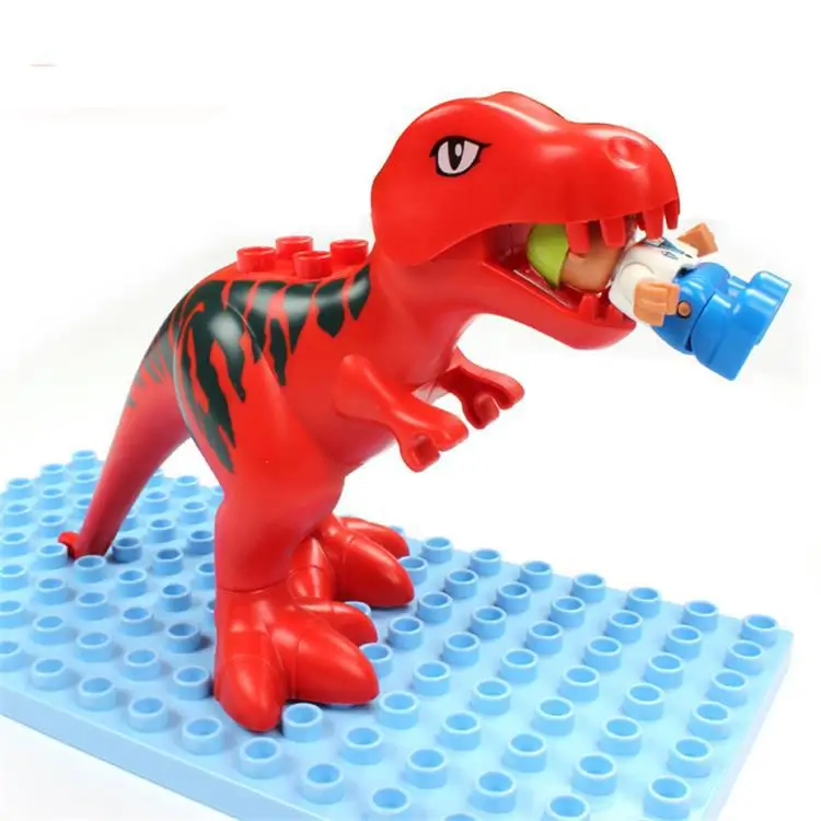 Legoingly Duplo динозавры парк тираннозавр рекс Одиночная распродажа детские наборы