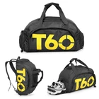 Для мужчин спортивная сумка Для женщин Фитнес Водонепроницаемый открытый отдельное пространство для Обувь мешок рюкзак скрыть рюкзак спортивные сумки спортивная сумка