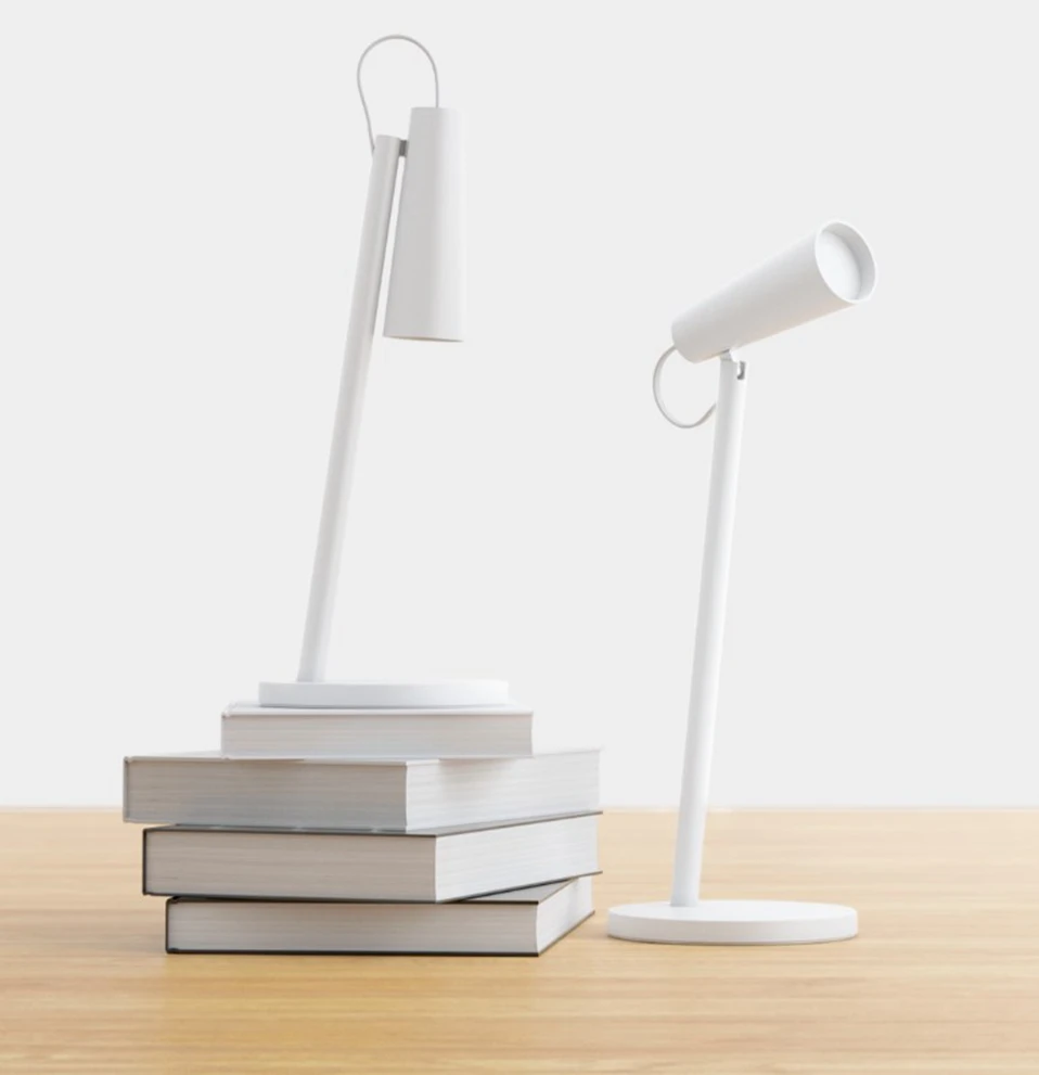 Оригинальная зарядная настольная лампа Xiaomi Mijia, заряжаемая через USB, 3 режима, аккумулятор 2000 мАч, 2600 K, 3200 K, 4500 K, светильник, портативная лампа