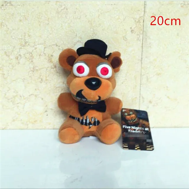style 10 Стиль Five Nights At Freddy's 4 Плюшевые игрушки Аниме Золотая лисица Фредди Бонни и Чика FNAF мягкие животные куклы игрушки для детей - Цвет: style 10