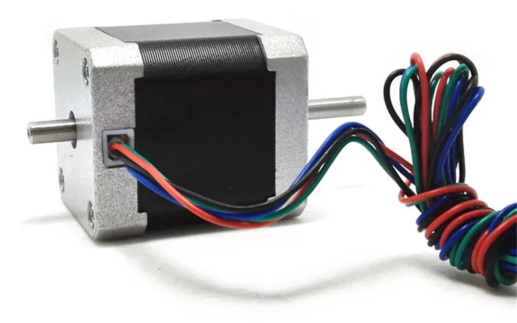 42BYG 1.8deg. Двухфазный гибридный шаговый электродвигатель NEMA17 диаметром 42 мм 2 8 А