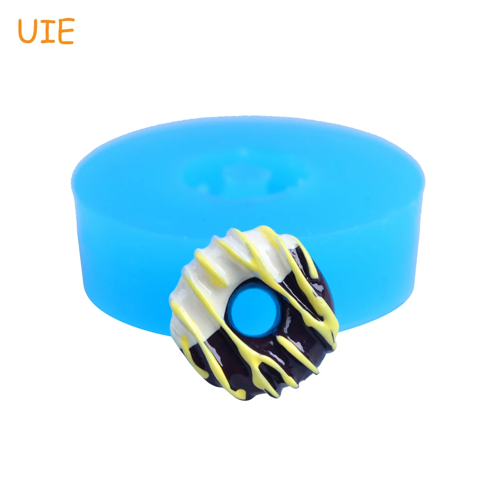 Милый силиконовый пончик TYL040U в виде пончика гибкая Форма Sugarcraft формы для