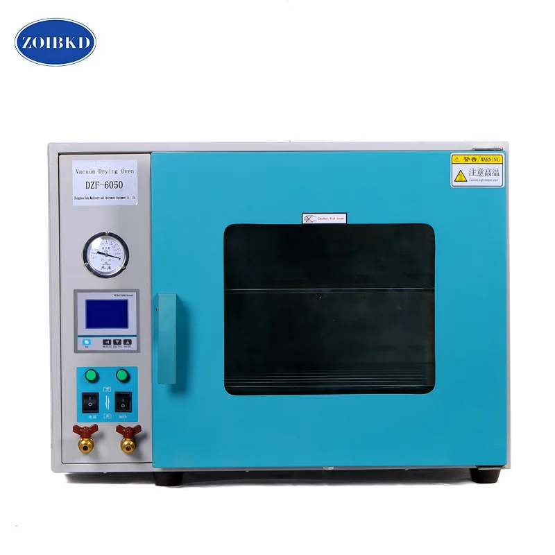 ZOIBKD Горячая DZF 6050 1,9 Cu Ft вакуумная сушильная печь из нержавеющей стали для лабораторного извлечения