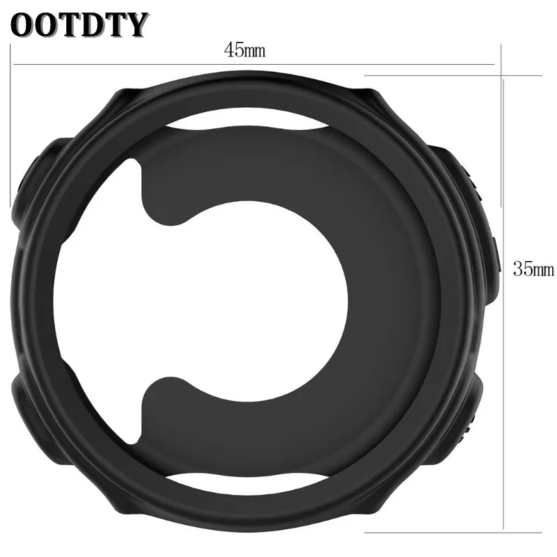 

OOTDTY Silicone Skin Protective Case Cover For Garmin forerunner235 735XT Sports Watch