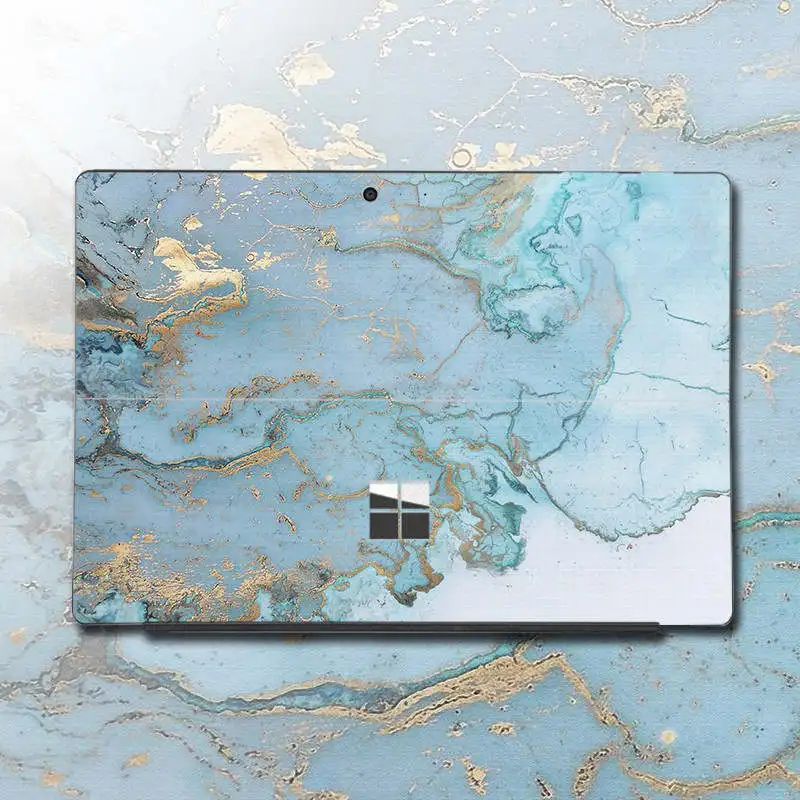 Мультяшная Защитная пленка для microsoft Surface Pro 4 New Pro 4 5, задняя крышка, серебряная наклейка для Surface Pro 5 - Цвет: 15