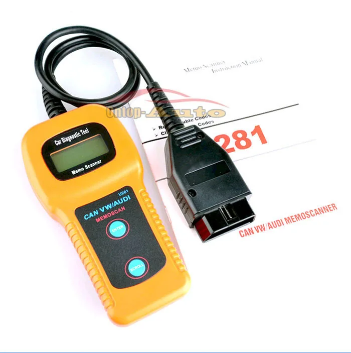 Считыватель кодов двигателя U281 VAG OBD2 OBDII диагностический инструмент для
