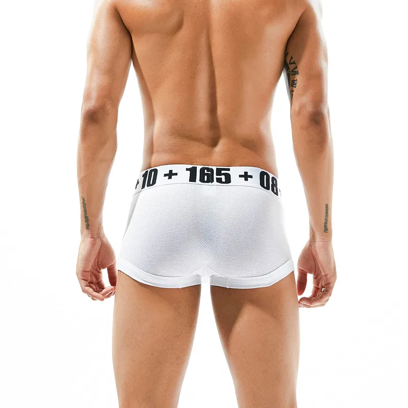 3 шт./лот новинка seobean летние мужские боксеры нижнее белье сексуальные низкая