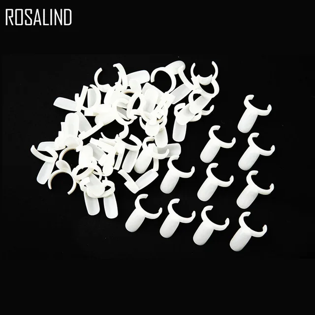 ROSALIND круглые накладные ногти цветные карты прозрачный белый пряжка кольцо