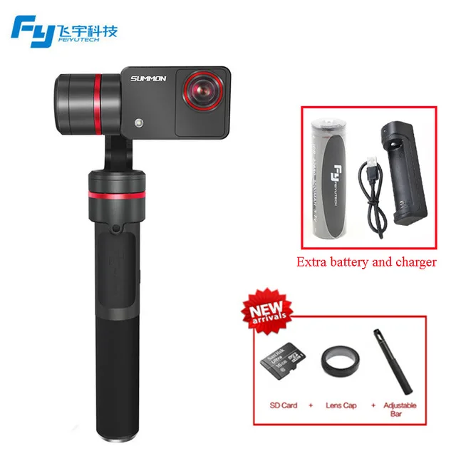 Feiyu SUMMON или Summon plus + 3 осевая камера 4K интегрированная портативная стабильная