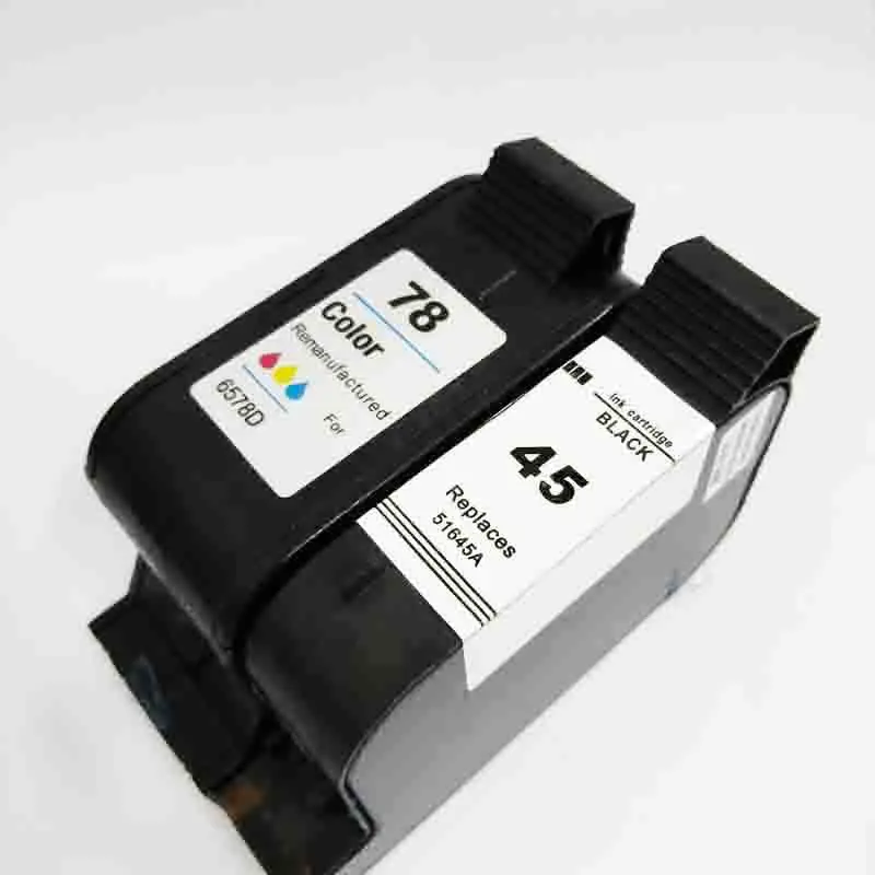 Совместимый сменный чернильный картридж Vilaxh 45A 78A для принтера HP 45 78 51645A C6578A Deskjet 180