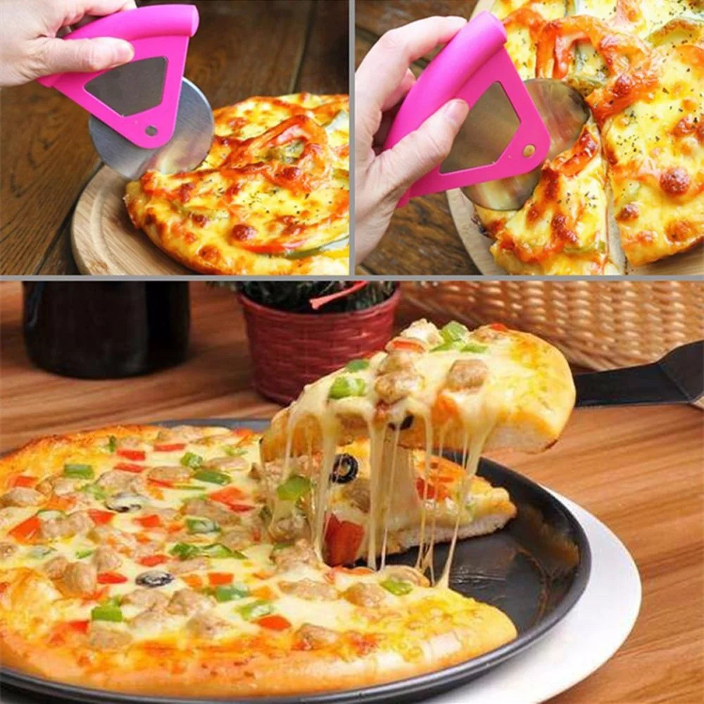 1 шт Мини Круглый Форма пицца режущие колесики нож для пиццы из нержавеющей стали