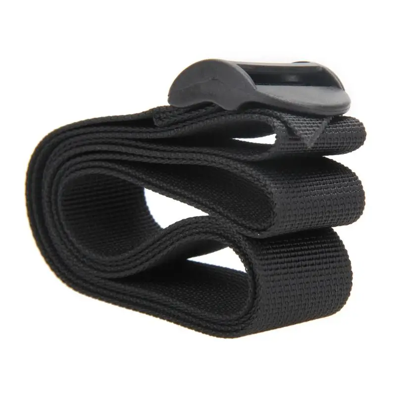 Нагрузки 125 кг черный нейлон грузовой галстук вниз багаж ресницы ремень Cam пряжка