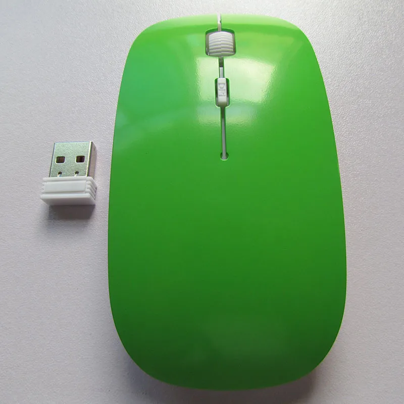 Оригинальная портативная мини USB мышь 2400 dpi, беспроводная мышь, эргономичная оптическая игровая мышь Sem Fio для ПК, компьютера, ноутбука, Pro Gamer - Цвет: As Show