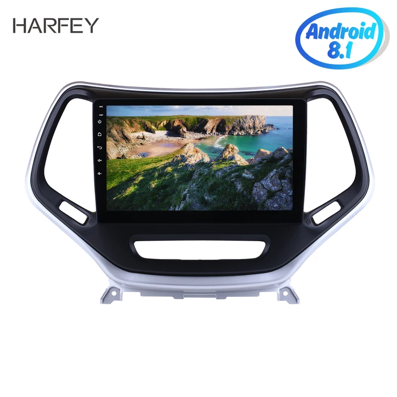 Harfey для 2016 Jeep Grand Cherokee 10 1 &quotAndroid 8 радио GPS навигатор мультимедийный плеер WIFI Bluetooth