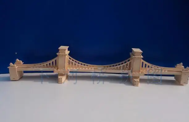 Деревянная 3D модель для строительства игрушечный пазл набор деревянных изделий