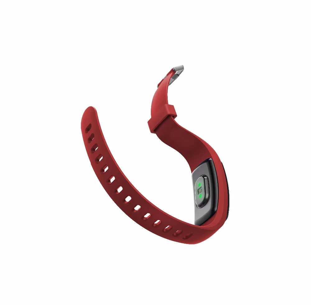 Лучший подарок девушке красочный смарт-браслет красный с мониторингом