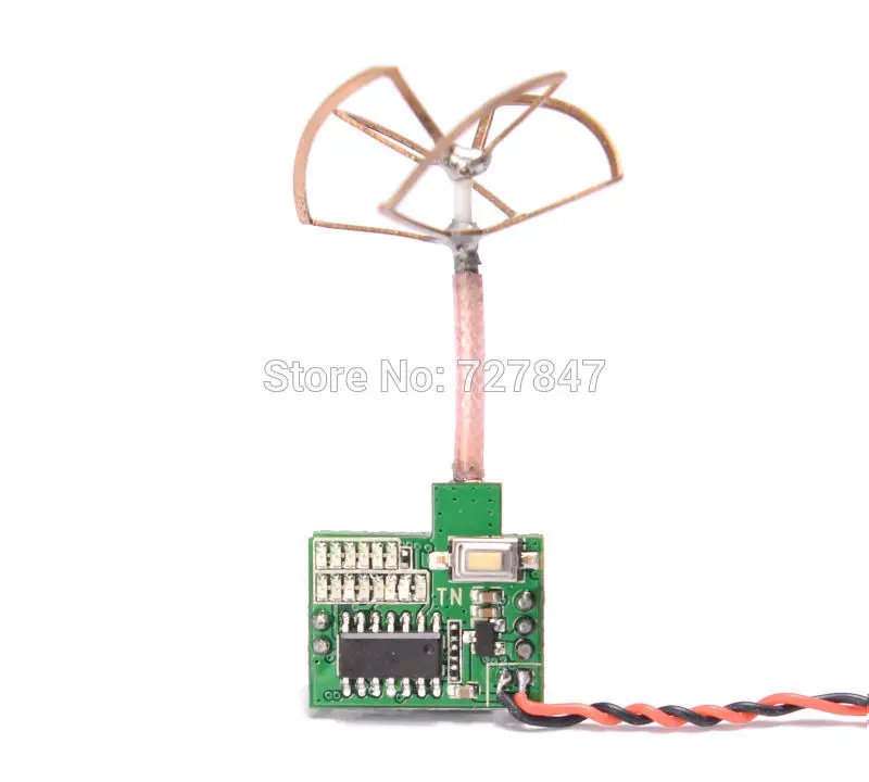FPV 5 8G 48CH 25 MW VTX 1000TVL камера Встроенный передатчик с/без оболочки для RC Mini 90 мм
