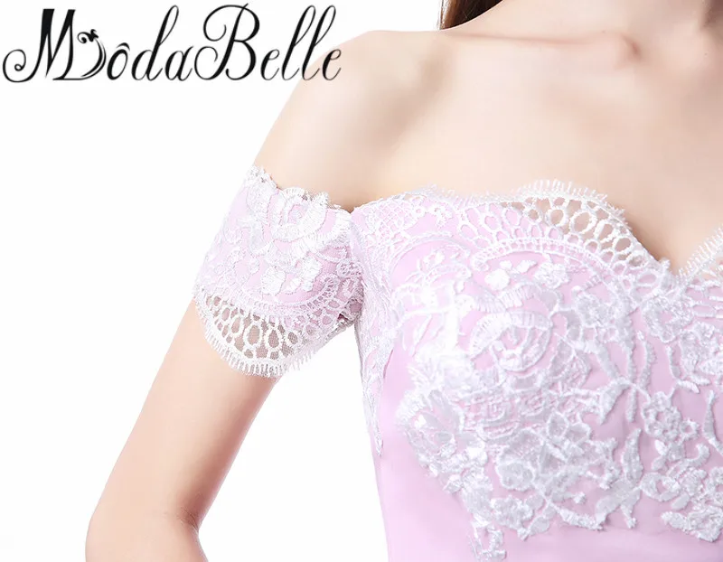 Modabelle элегантные длинные вечерние платья белое кружевное платье Русалочки для