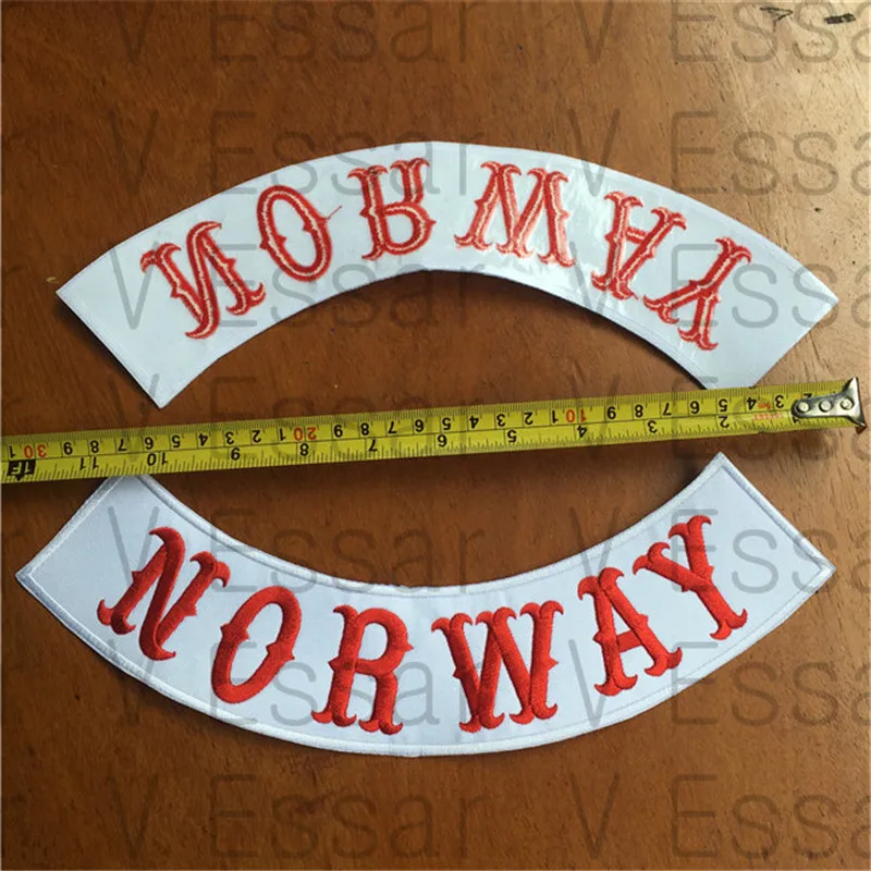 Тканевые нашивки для куртки 30x7 см|embroidery patch|cloth patchpatch norway |