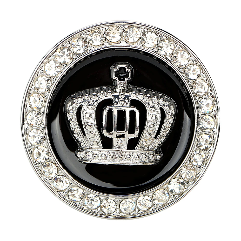 Персонализированная Автомобильная 3D наклейка металлический значок с алмазной