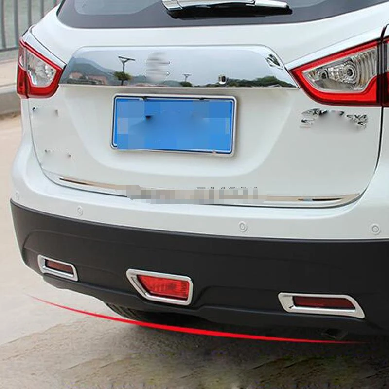 Для Suzuki SX4 S Cross кроссовер 2014 2015 2016 ABS хромированный задний стоп сигнал туман