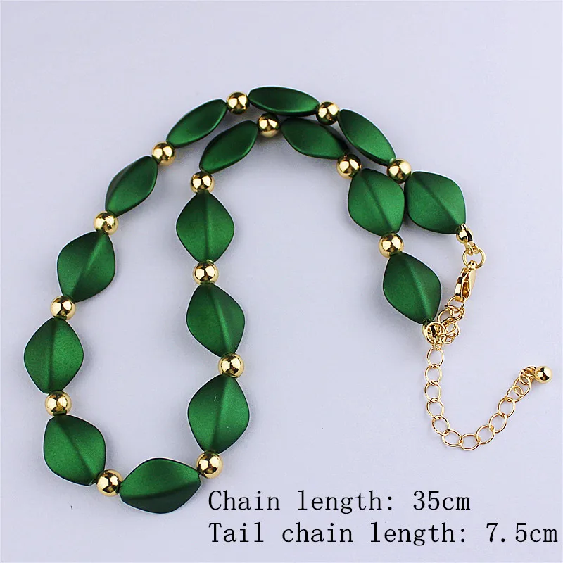 Женский комплект украшений с бусинами ожерелье и бисер | Украшения аксессуары