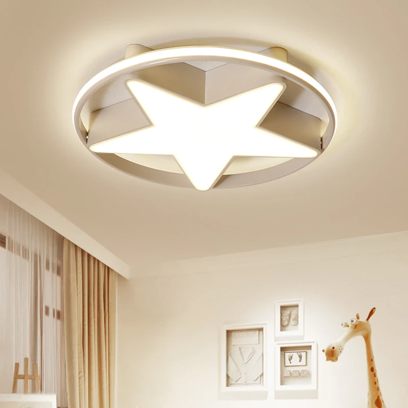 

Pentagram Modern LED Ceiling Light Fixtures Creative Aluminum Lampara Techo Bedroom Living Room Cafe Luminaire Home Lighting