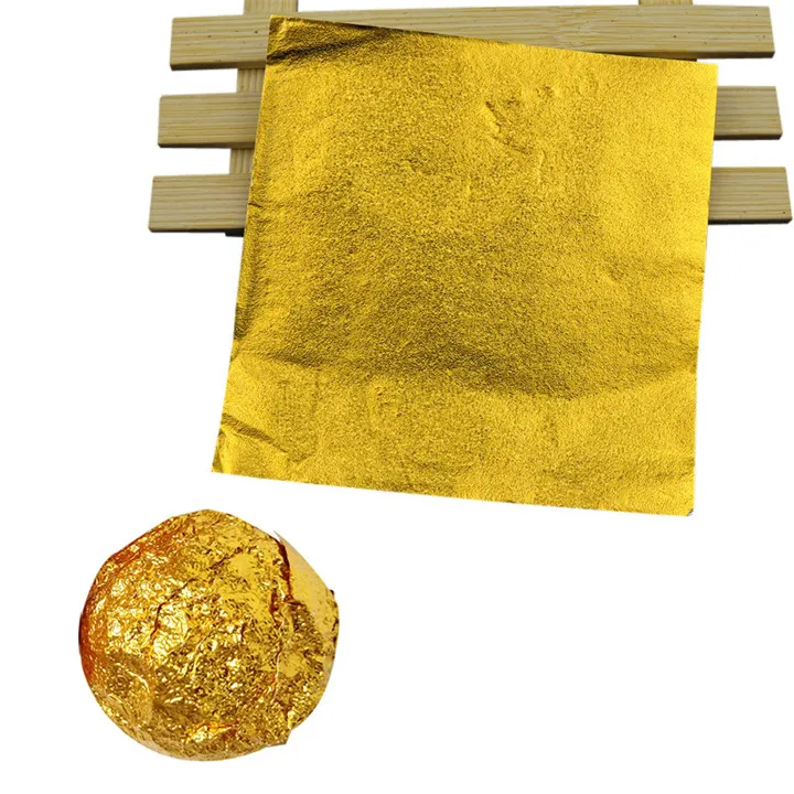 Orange peel grain 100 шт./упак. Золотой Алюминий Фольга конфеты шоколадное печенье упаковочная жестяная Бумага вечерние DIY, иных металлических тиснение подарочная упаковка ремесло Бумага - Цвет: Orange peel grain