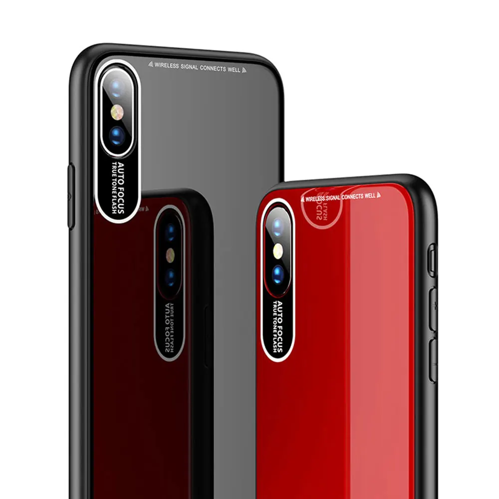 KISSCASE Unique Case For iPhone 8 7 XR Plus Fashion Glossy X 6S 6 XS Max protective Shell Cover |