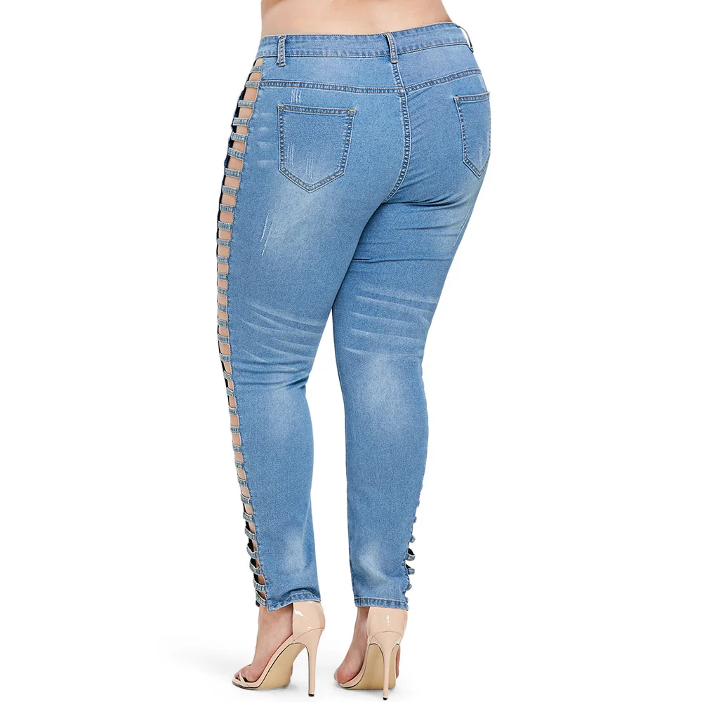 ROSEGAL Модные женские джинсы Wash Jeans Женское`S Эластичные Джинсовые Брюки