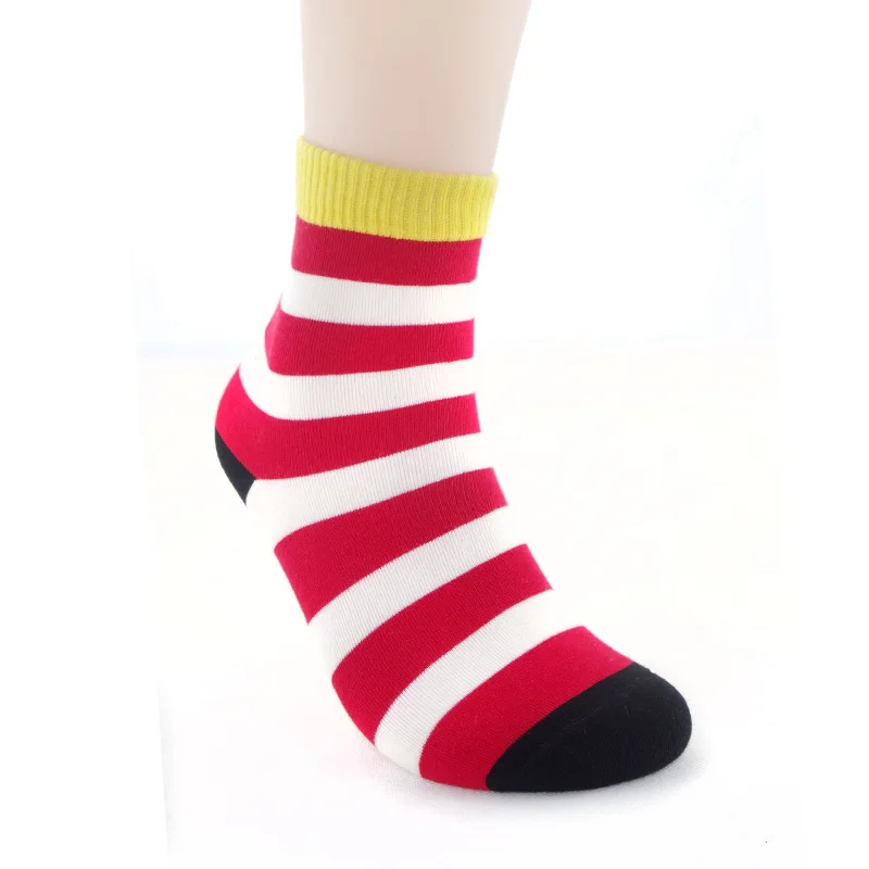 5 пар/лот новинка 2017 весенне-осенние модные однотонные хлопковые Брендовые