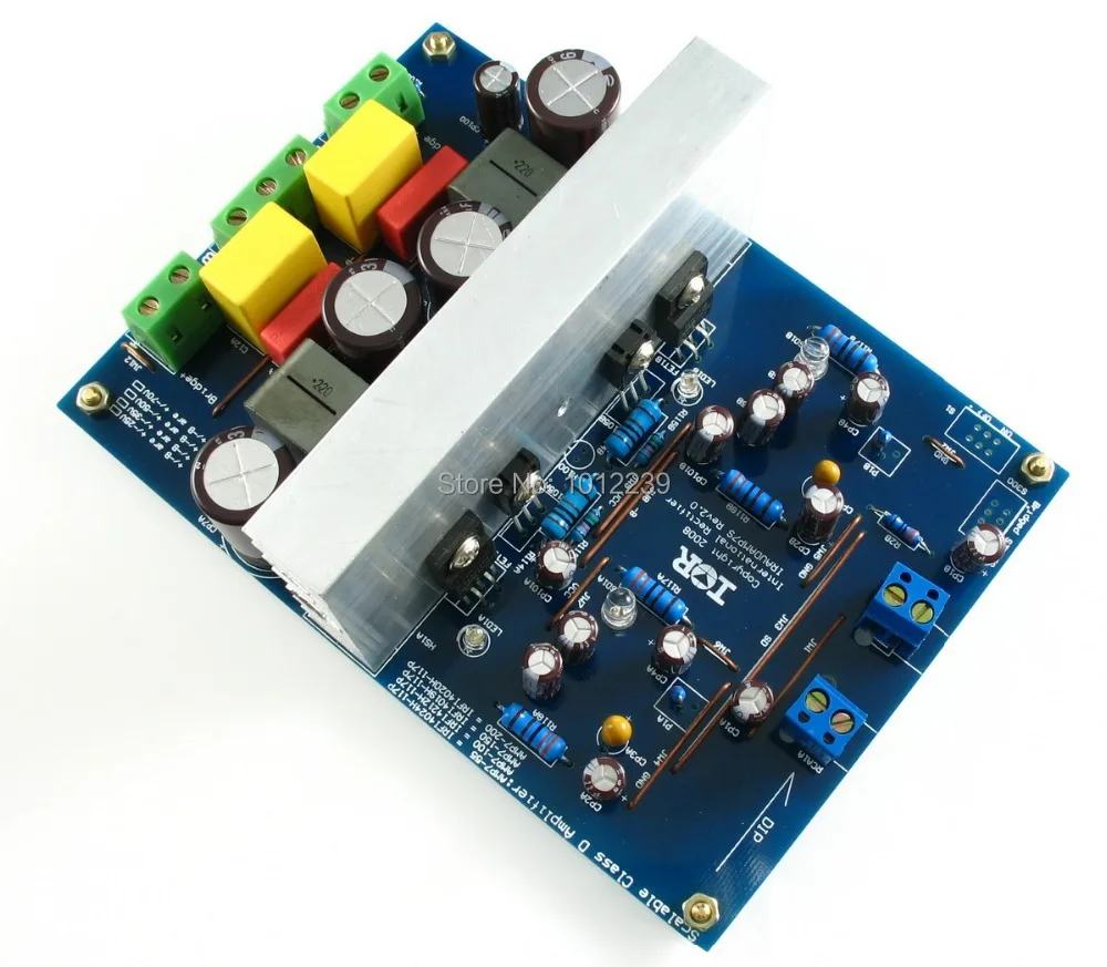 Усилитель класса D L15DX2 IRS2092 125 Вт 500 готовая плата двухканальный IRAUDAMP7S|class d amplifier|d