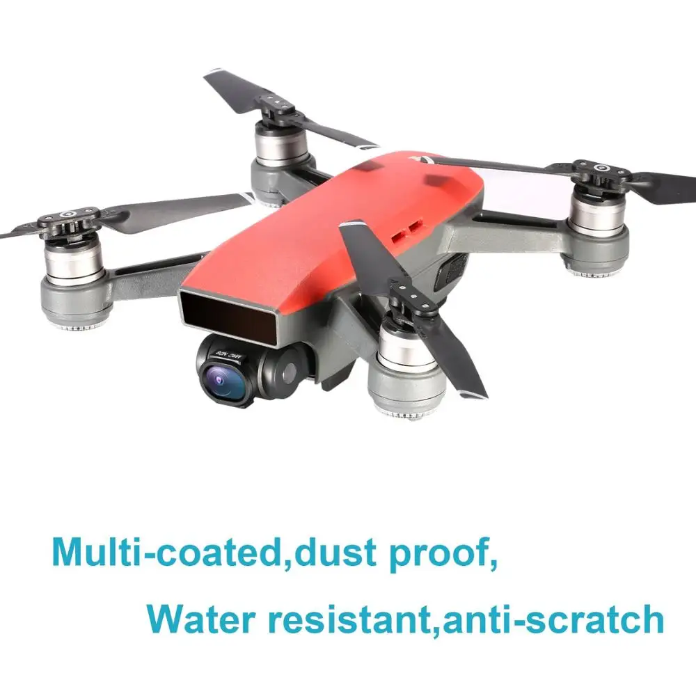 Комплект фильтров для квадрокоптера DJI SPARK Neewer 4 шт. включает в себя многослойный