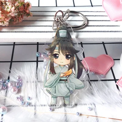 1 шт. Fujoshi Grandmaster of Demonic mo dao zhu shi Weiwuxian Lan Zhan Portachiavi брелок подвеска брелок - Цвет: 5