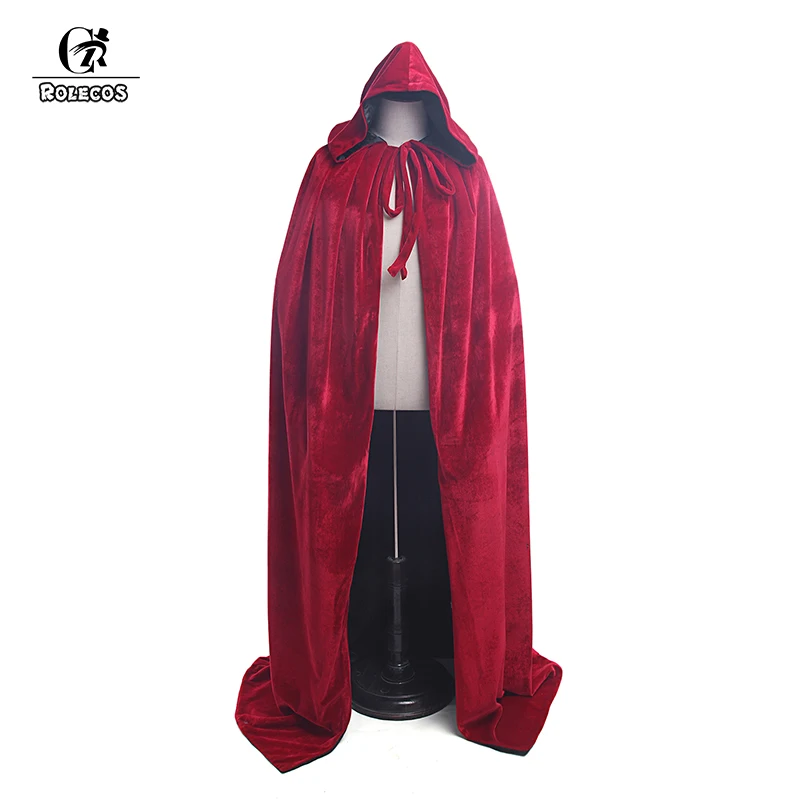 ROLECOS Новое Для мужчин и женщин костюмы на Хэллоуин смерти волшебник ведьма 160 см 5