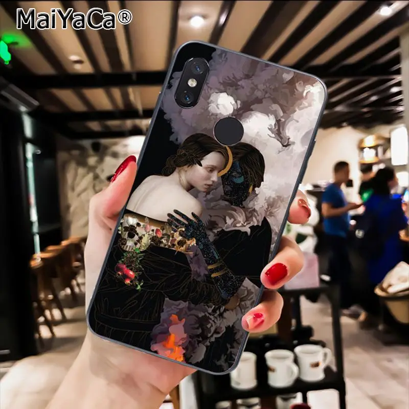 MaiYaCa Винтаж штукатурка статуя Давида эстетическое искусство ч для Xiaomi Redmi8 4X 6A 5A 7ARedmi5 5Plus Note4 5 7 A1 A2Lite
